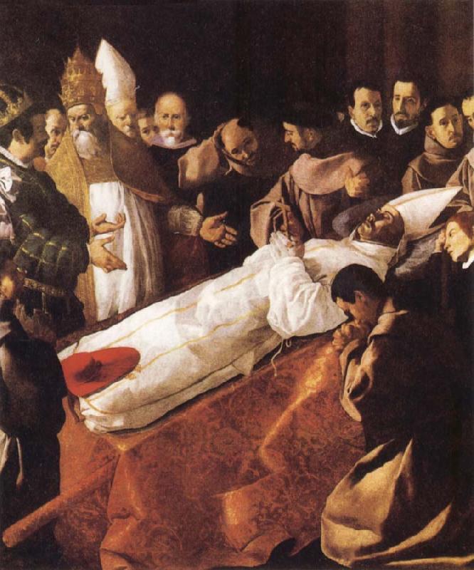 Francisco de Zurbaran The Death of St Bonaventura oil painting image